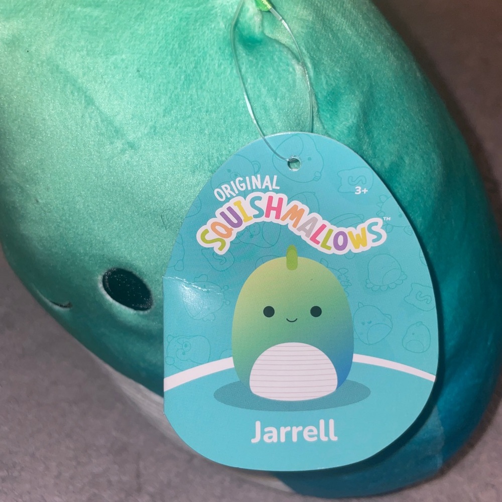 set of two dinosaur squish mellows